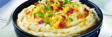 Creamy Cheesy Mashed Potatoes Long Left