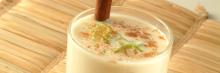 Horchata Traditional Latin Beverage Long Left