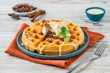 Pumpkin Spice Waffles